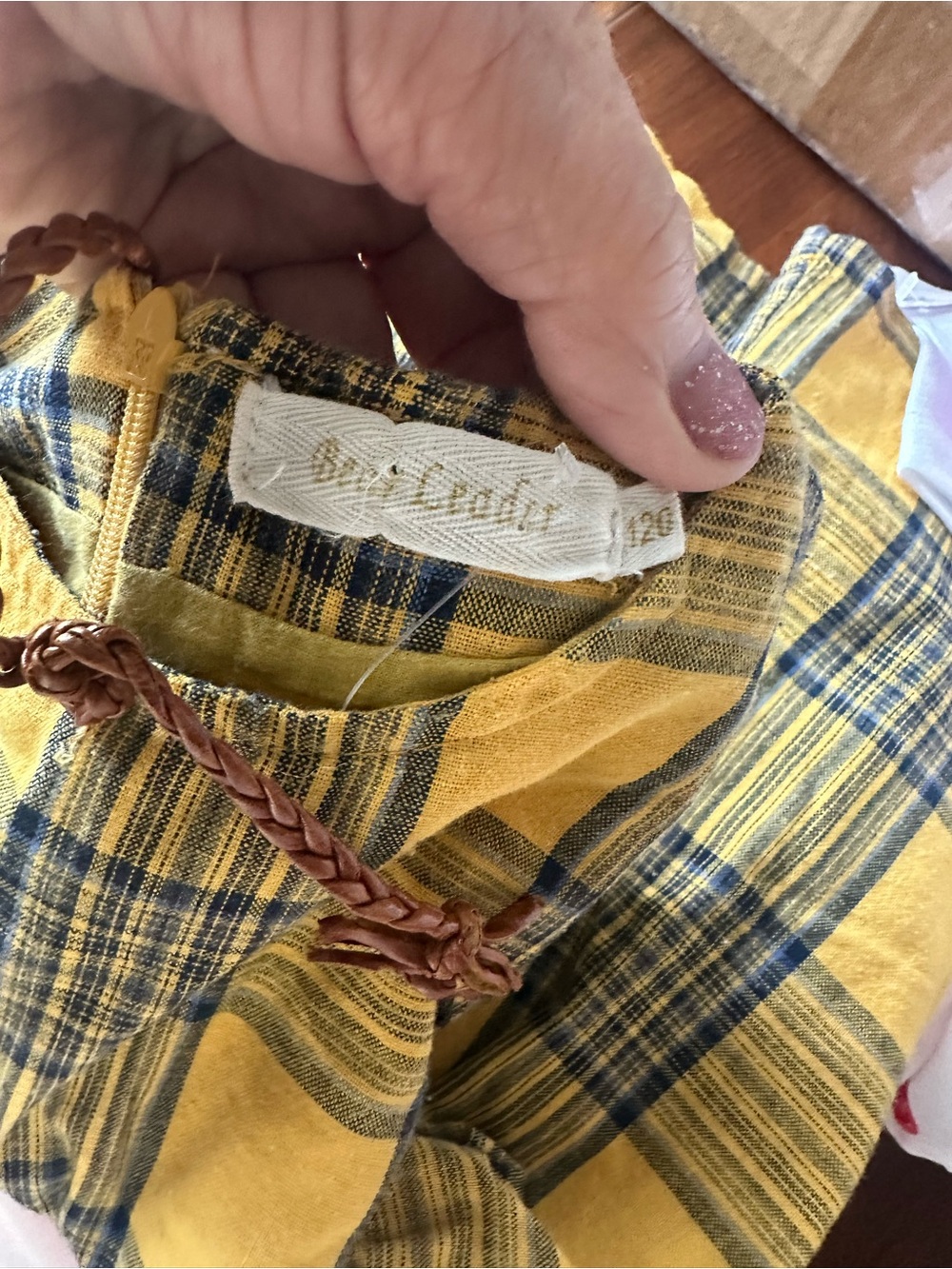 jumping beans Mustard Yellow Textured Top